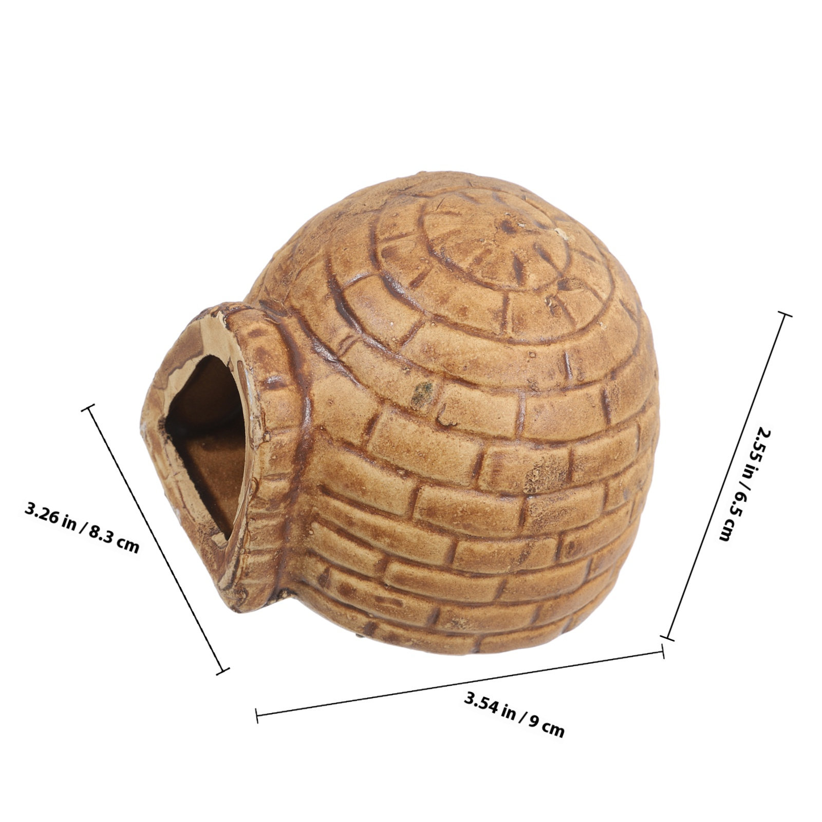 Premium Ceramic Aquarium Hideo - đánh giá và giá Hide Cave Ceramic