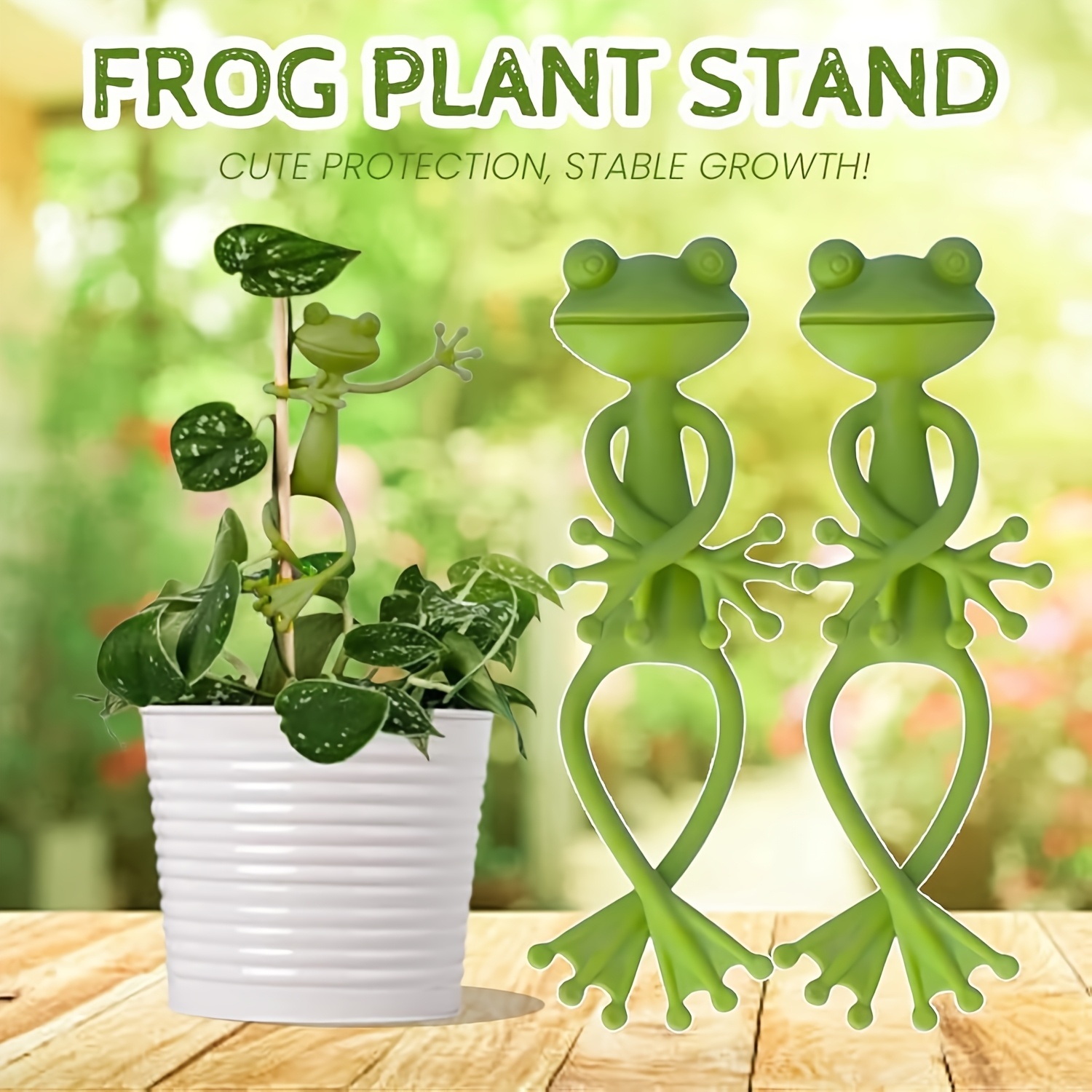 Creative Green Frog Plant Fixi - đánh giá và giá Vine Climbing Plastic