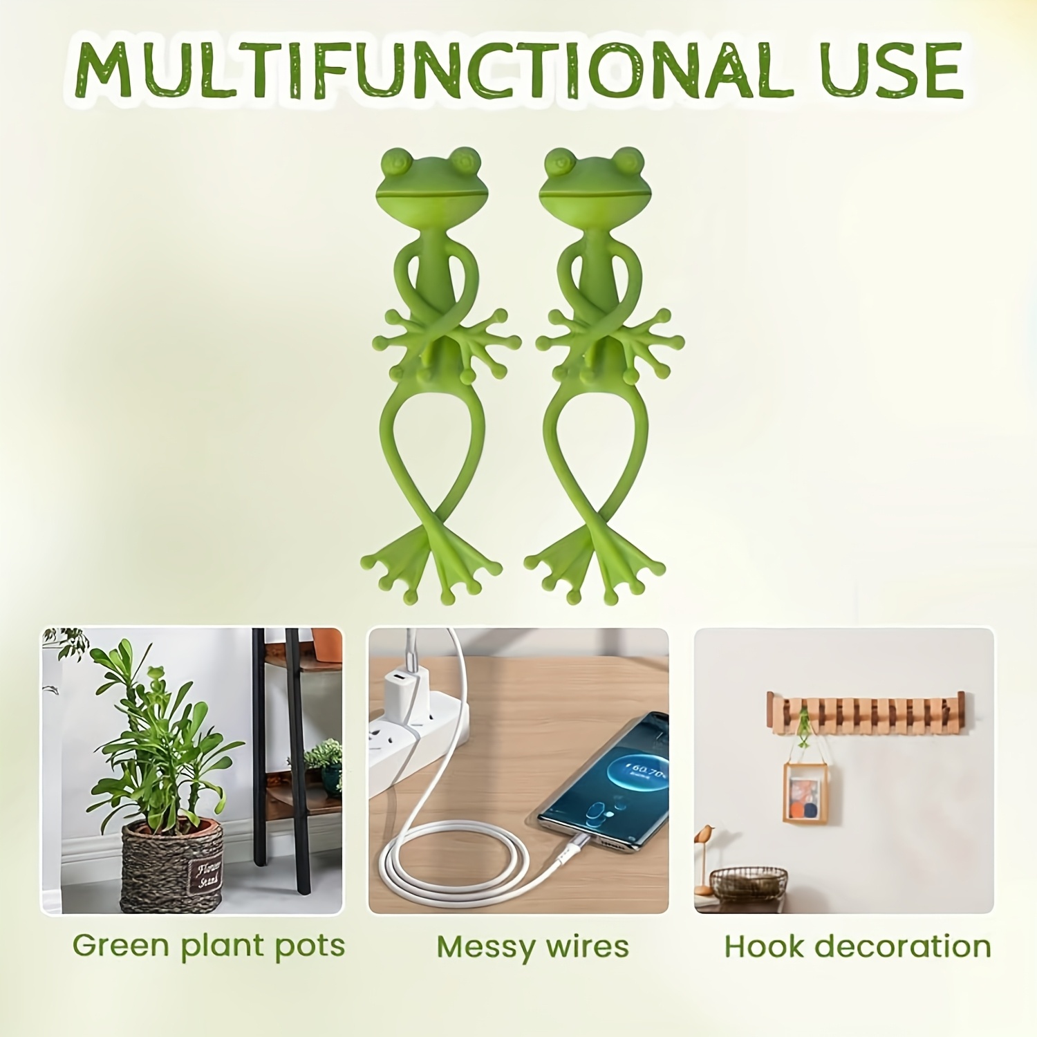 Creative Green Frog Plant Fixi - đánh giá và giá Vine Climbing Plastic